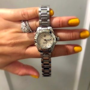 TaG HEUER Aquaracer Diamond Dial WAF 1415